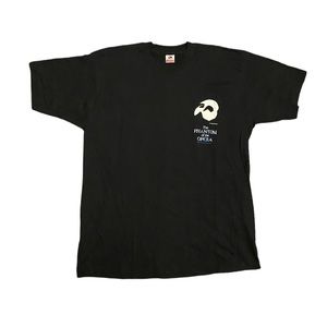 Vintage 1986 Phantom Of The Opera Double Sided Shirt
Mens Size XL